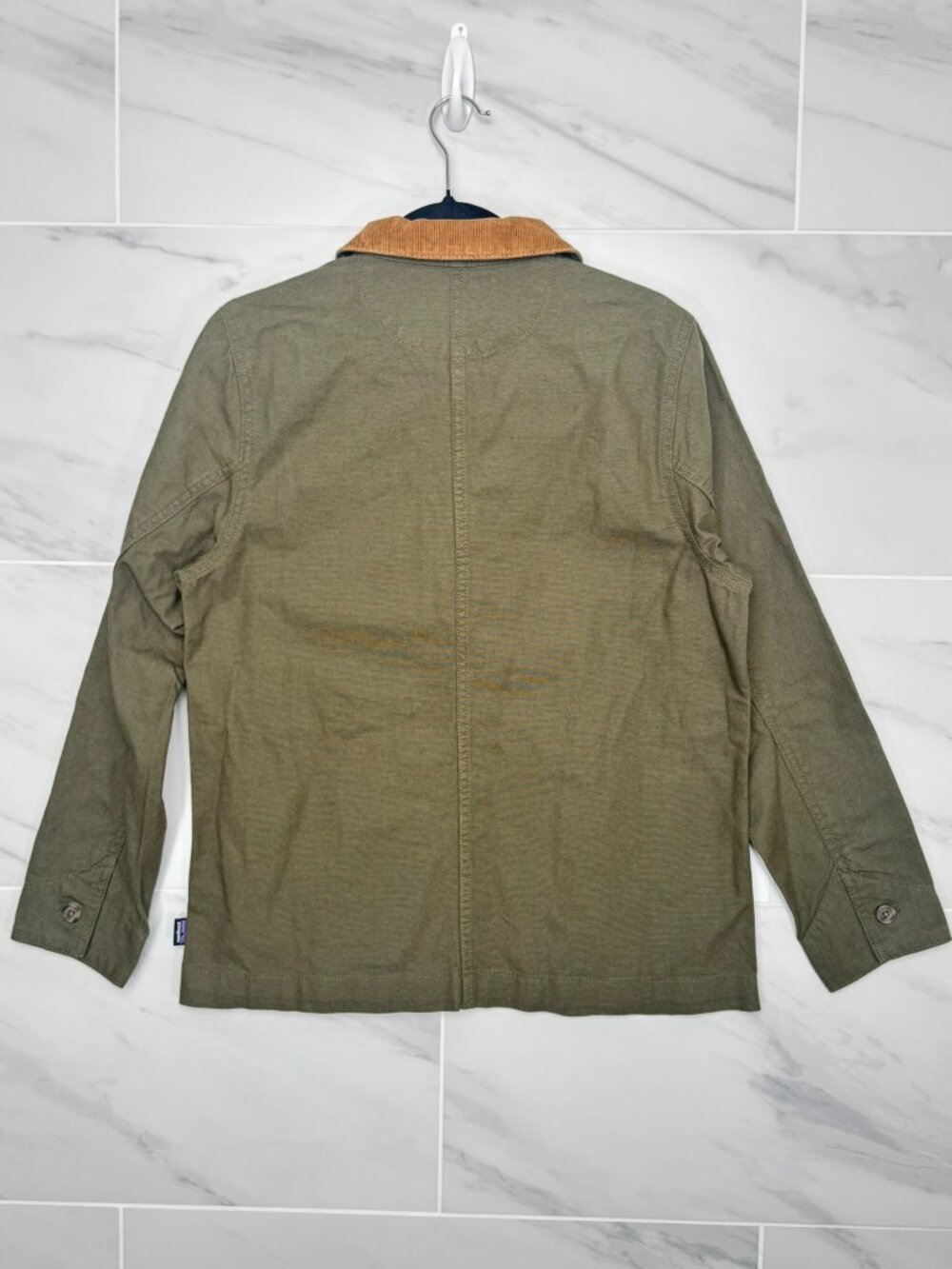 Patagonia Women's Point Reyes Canvas Coat 'Basin Green' 20255 BSNG - Picture 2 of 7